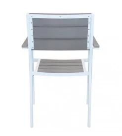 Sedia da esterno impilabile elica garden 