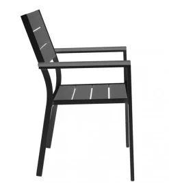 Sedia da esterno impilabile elica garden