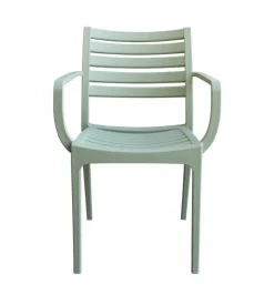 Sedia da esterno impilabile elica garden 