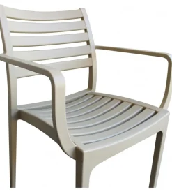 Sedia da esterno impilabile elica garden