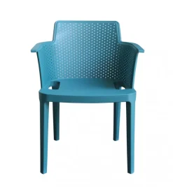 Sedia da esterno impilabile elica garden 