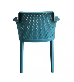 Sedia da esterno impilabile elica garden 