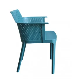 Sedia da esterno impilabile elica garden 