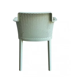 Sedia da esterno impilabile elica garden 