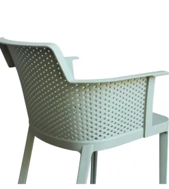 Sedia da esterno impilabile elica garden 