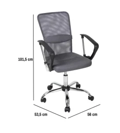 Sedia da ufficio traspirante bellahome 