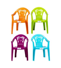 Sedia per bambini "baby bear" in polipropilene colori assortiti 38x35x51 cm