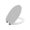 Sedile wc "slow-close" bianco 37x45,6 cm