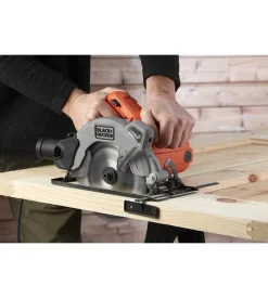 Sega circolare 1250 watt con guida laser - black&decker cs1250l.