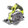 Sega circolare a batteria ryobi "rwsl1801m" con guida laser lama tct 150 mm 18v, solo corpo macchina