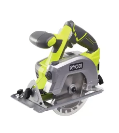 Sega circolare a batteria ryobi "rwsl1801m" con guida laser lama tct 150 mm 18v, solo corpo macchina