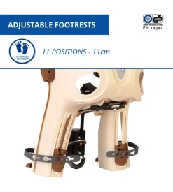 Seggiolino anteriore per bicicletta bellelli 