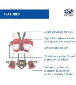 Seggiolino anteriore per bicicletta bellelli 