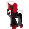 Seggiolino bici posteriore bellelli "tiger" bianco e rosso, portata massima 22 kg