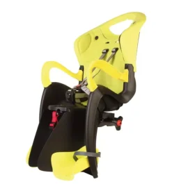 Seggiolino posteriore bellelli "tiger clamp" giallo, portata massima 22 kg