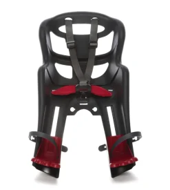 Seggiolino posteriore bici tatoo grigio scuro - bellelli