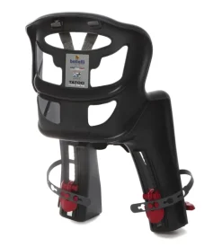 Seggiolino posteriore bici tatoo grigio scuro - bellelli