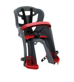 Seggiolino posteriore bici tatoo plus grigio scuro - bellelli