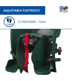 Seggiolino posteriore per bicicletta bellelli 