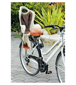 Seggiolino posteriore per bicicletta lampa "holly" con attacco al telaio colori assortiti portata massima 22 kg
