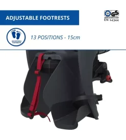 Seggiolino posteriore per bicicletta bellelli 