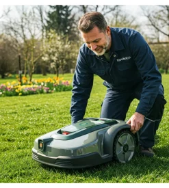 Servizio installazione robot tagliaerba per giardini fino a 500 mq