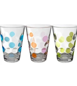 Set 3 bicchieri brunner "baloons" in san