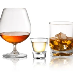 Set 2 bicchieri per alcolici 