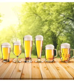 Set 2 bicchieri per birra brunner "beerglass tulip" in tritan 46 cl