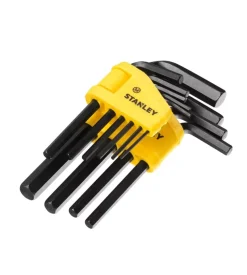 Set 10 chiavi esagonali maschio  stanley in busta