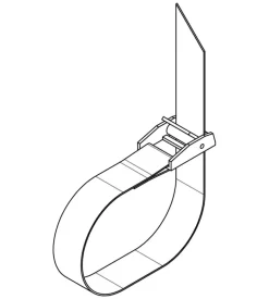 Set 2 cinghie fermaruota con fibbia  n50930