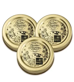 Set 3 coperchi per barattoli in vetro bormioli "4 stagioni" 56 mm