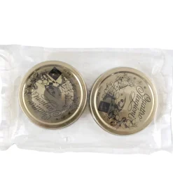 Set 2 coperchi per barattoli in vetro bormioli "4 stagioni" 86 mm