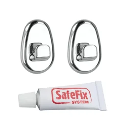 Set 2 ganci crom safe fix