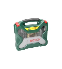 Set 70 inserti per foratura bosch "x-line" in metallo con rivestimento titanio