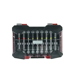 Set 18 inserti prolungati per avvitatore connex "max-power" in acciaio