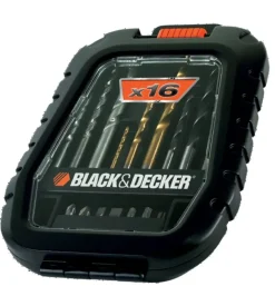 Set 16 pezzi "a7186" per forare ed avvitare