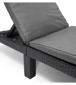 Set 2 pezzi lettino prendisole 