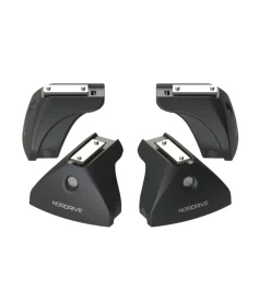 Set 4 piedi a profilo basso per vetture con tetto standard  n20002