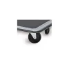 Set 4 ruote rigide per carrello portatutto pieghevole essenza