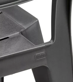 Set 6 sedie da esterno impilabili keter