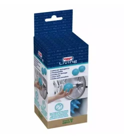 Set 2 sfere leva pelucchi in plastica per asciugatrice