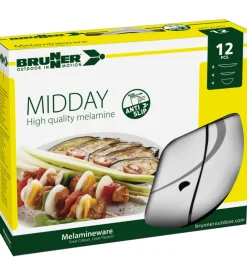 Set 12 stoviglie da campeggio brunner 