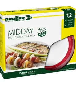 Set 12 stoviglie da campeggio brunner 
