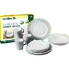 Set 16 stoviglie da campeggio brunner "sandhya"