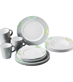 Set 16 stoviglie da campeggio brunner "sandhya"