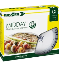 Set 12 stoviglie da campeggio brunner 