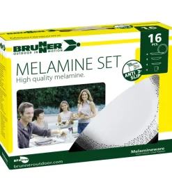Set 16 stoviglie da campeggio brunner 