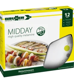 Set 12 stoviglie da campeggio brunner 