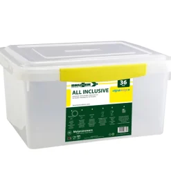 Set 36 stoviglie da campeggio brunner 